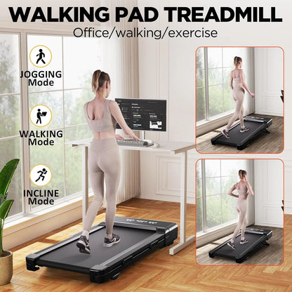 Loopband – Wandelband – Hardloopband – Treadmill – Walking Pad – Inklapbaar – 9% Helling – 3.0 HP Motor - QUORE