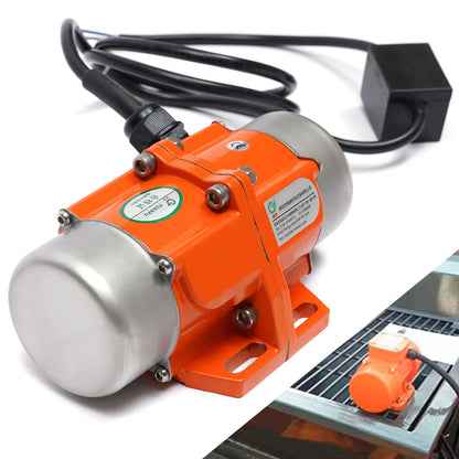 Vevor - Betontrillingsmotor - Aluminiumlegering - 1phase - 120W - 220V - 3000RPM - Vibratiemotor - Oranje - QUORE