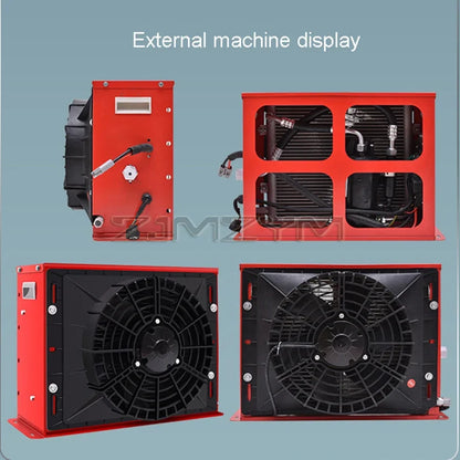 Airconditioning Vrachtwagen – Truck Airco – Parkeer Airco – Cabine Koeling – 12V 24V Airconditioner – Krachtige Koeling 2200W – Energiezuinig Met Onderspanningsbeveiliging