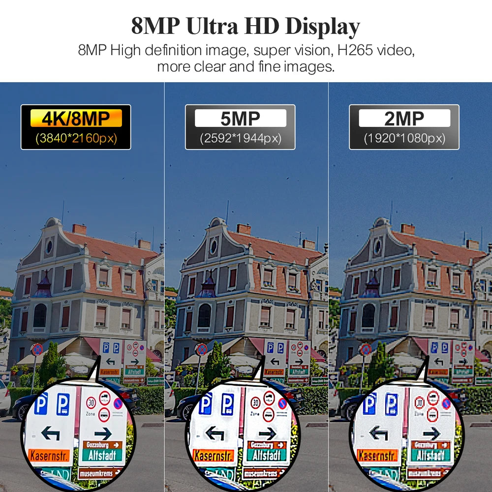 Techage H.265 8CH 5MP 8MP 4K POE Camera System AI Full Color Night VIsion Face Detection CCTV Video Security Surveillance Kits - QUORE