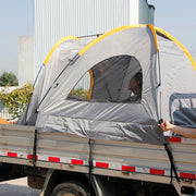 Tent - Kampeertent - Veldkamperen - Pickup Truck Tent - Kampeer Achterklep Luifel - Zonwerende Autotent - 210D Oxford doek - Waterdicht - 200cm - Zilver