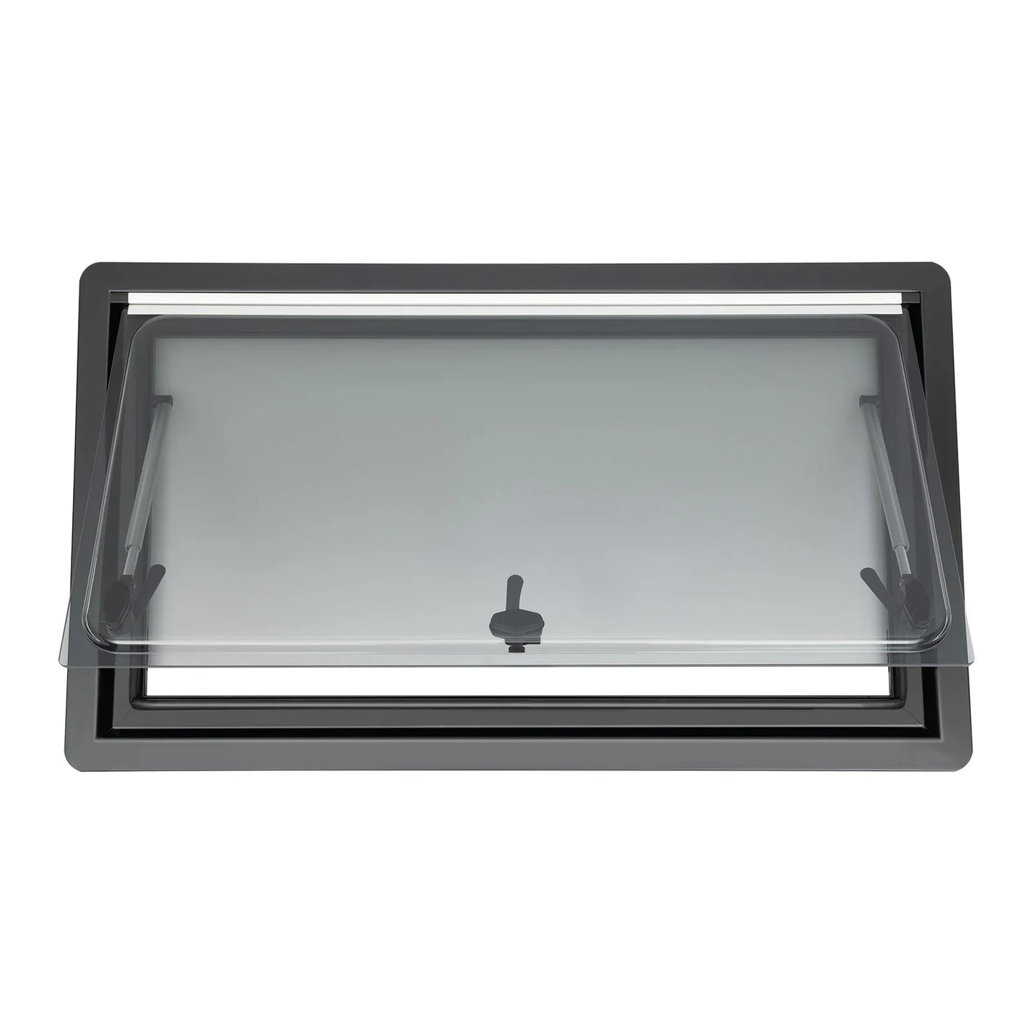 Ventilatieraam Caravan – Ventilatierooster – Caravanraam – Insectenhor – Aluminium Frame – Verstelbare Openingen – Dubbel Acryl Glas