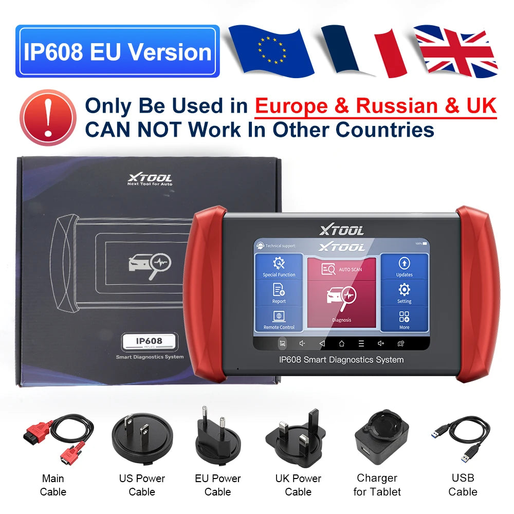 Autodiagnoseapparaat – OBD2 Scanner – Diagnosecomputer – Uitleesapparaat – Auto Scanner – 30+ Servicefuncties – CAN FD Protocol – Levenslange Updates - QUORE