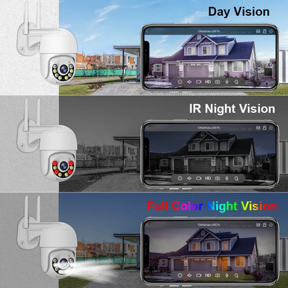 Beveiligingscamerasysteem - 8CH 5MP Camera - Openlucht - POE-camera - Bewakingscamera - AI-menselijke detectie -  Beveiligingscamera - Beveiligingscamerasysteem - Nachtzicht - 4 stuks - Wit - QUORE