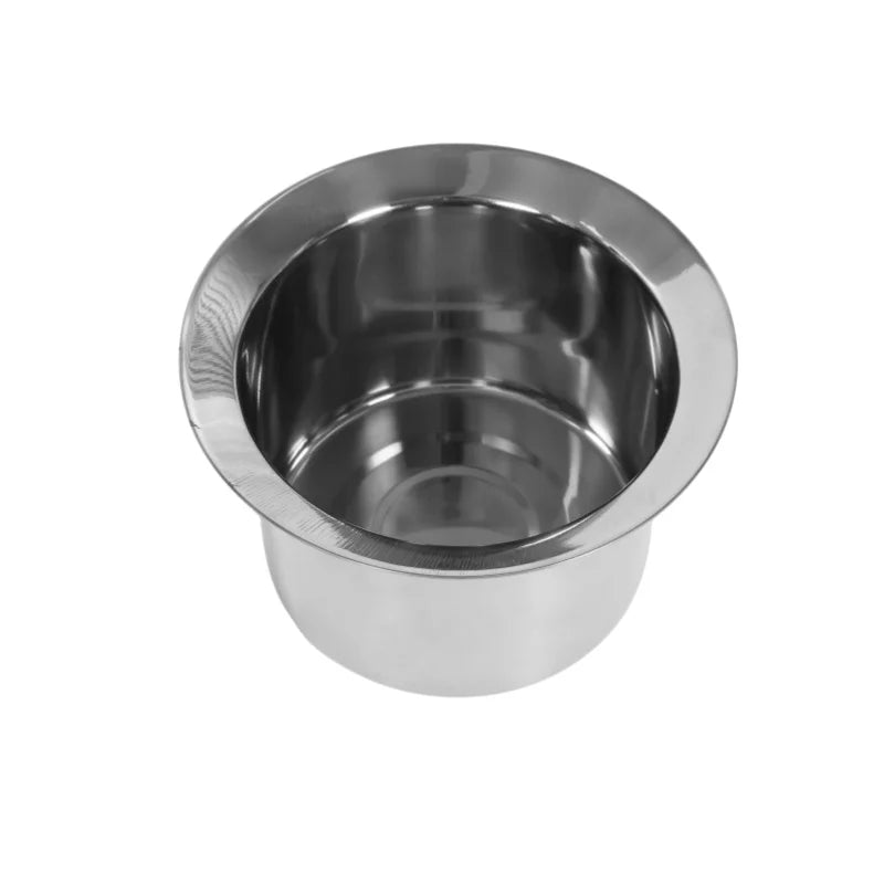 Aluminium Bijzettafel – Buiten Tafel – Tuinmeubel – Koffietafel – Compact Formaat – Ingebouwd Ijsbakje – Weerbestendig - QUORE