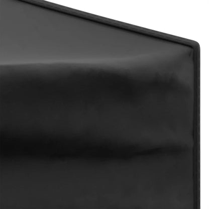 Vouwtent – Opvouwbare Tent – Partytent – Zonnetent – Water- En UV-Bestendig – Stevig Stalen Frame - 3x3 m -  Zwart