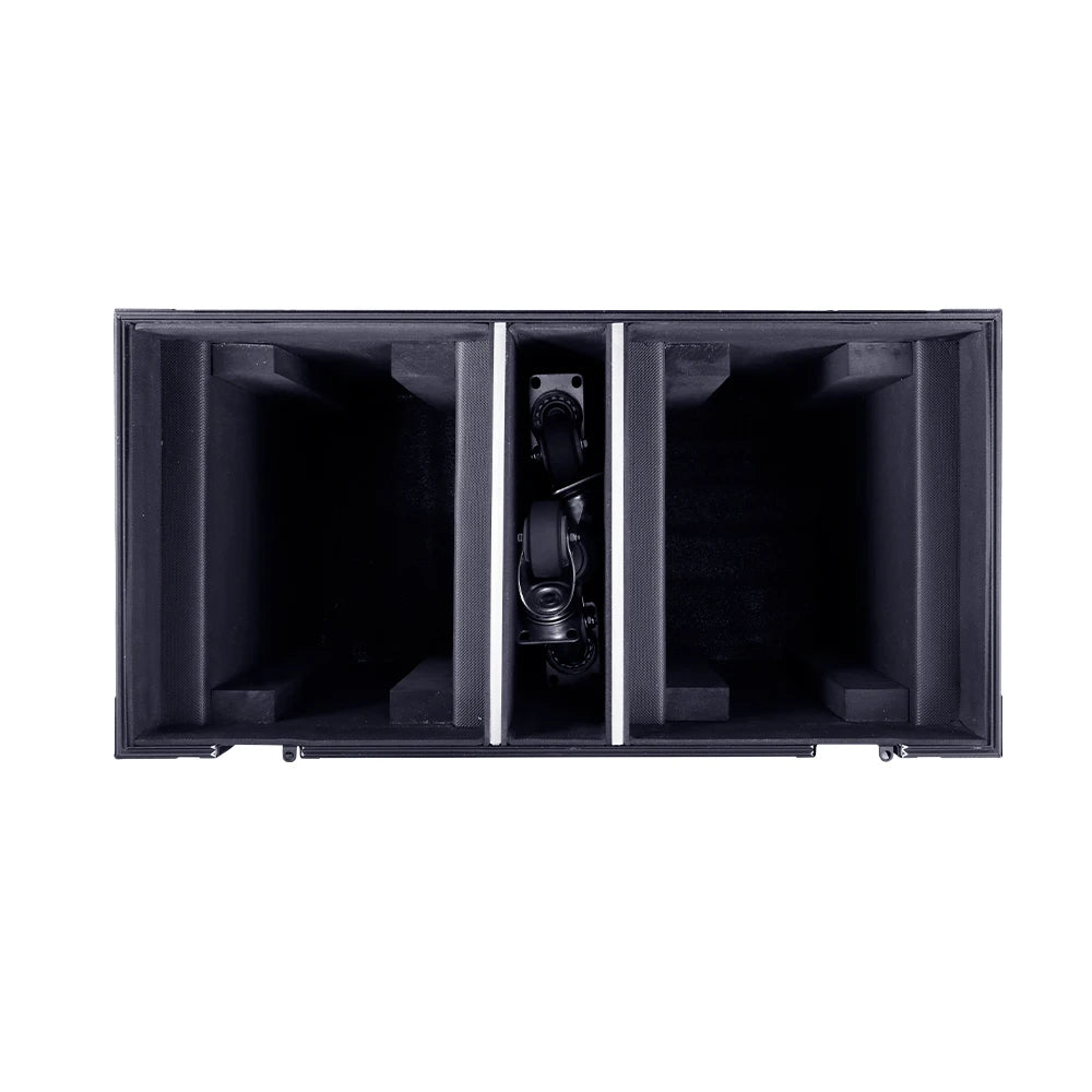 LED Wash Verlichting – LED Stage Licht – Podiumverlichting – DJ Lamp – Wash & Beam Effect – 19x15W LED’s – Krachtige 275W Output – Inclusief Flight Case - QUORE