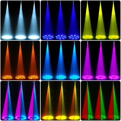 Movinghead – Podiumverlichting – Discolamp – DJ Licht – Partylicht – Set Van 4 – 30W RGBW LED – DMX512 Compatibel - QUORE