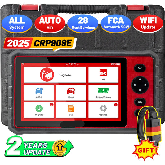 OBD2 Scanner – Auto Diagnosetool – Foutcode Lezer – Diagnose Scanner – Autodiagnose Apparaat – 7 Inch Touchscreen – 28 Resetfuncties