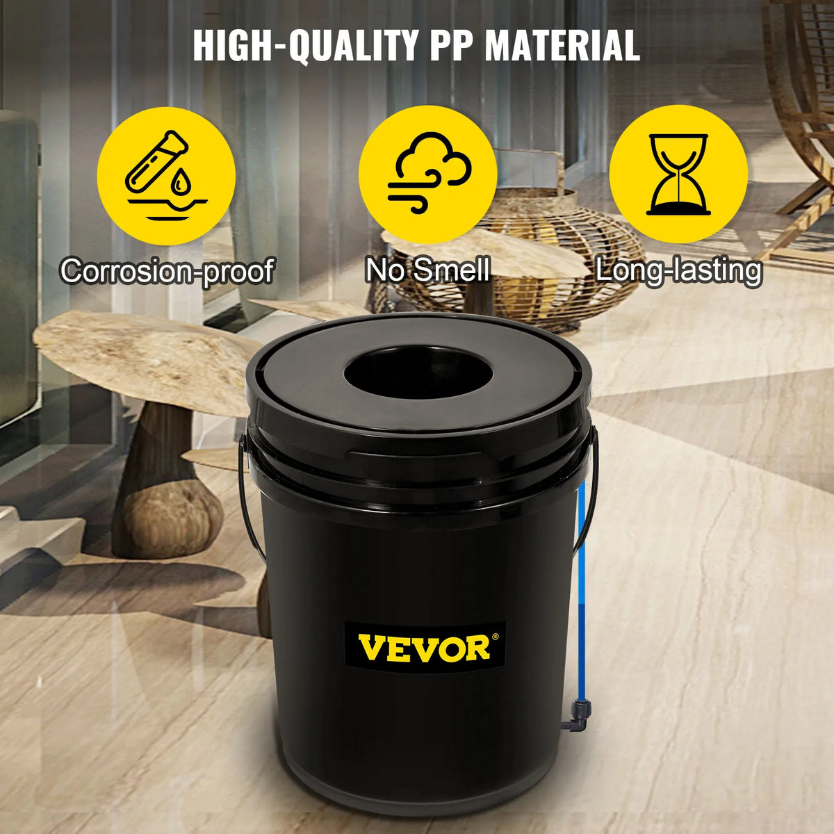 Hydrocultuur -Watercultuursysteem - Watercultuursysteem Gallon - Emmers Watercultuursystemen - Direct 4PCs - QUORE