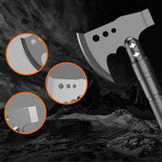 Buiten kampeerschep - Compact - Draagbaar en Betrouwbaar voor Kamperen - Wandelen - Trekken en Overlevingsavonturen - QUORE