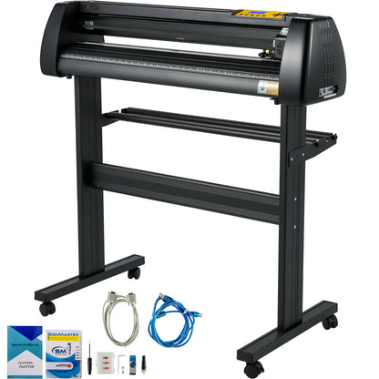 34-inch Vinyl Snijplotter – Vinyl Cutter – Snijmachine – Plotter – Stickersnijder – Hoge Precisie 0,01 mm – Instelbare Snijsnelheid en Druk