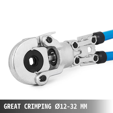 Vevor - Crimping Pliers - Hydraulic Crimper - Copper Pipe Crimper - TH Jaw - 360° Head - Crimping Pliers - Crimping Tools - Blue