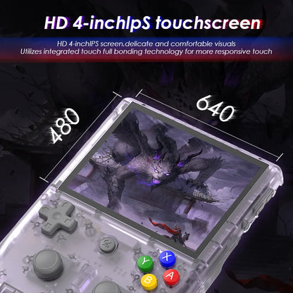 Handheld Game Console RG405V 4 inch IPS Touch Screen T618 Android 12 Retro Video Game Player Support OTA Update Gift - QUORE