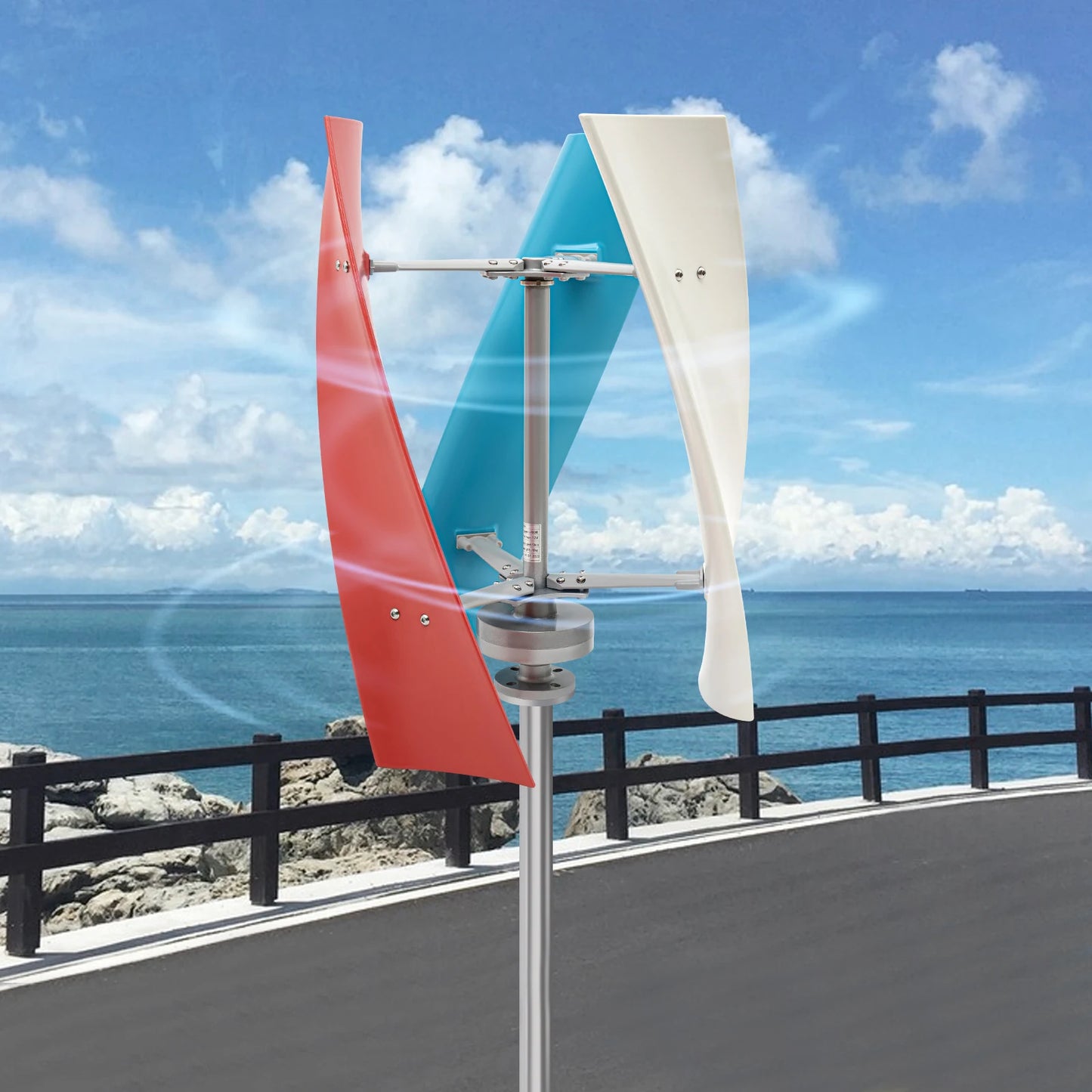 Windturbine – 12V Turbine – Duurzame Energie – Compacte Windmolen – 400W Vermogen – IP67 Bescherming