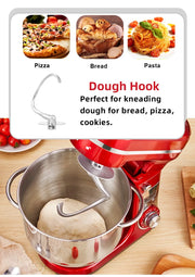 Keukenmachine - Foodmixer Met 1200W Krachtige Motor - Keukenmachine Bosch Met 6L RVS Kom