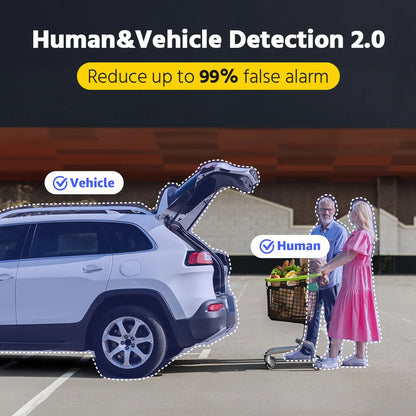 Beveiligingscamera - Beveiligingscamerasysteem - Camerabewaking - 4K Ultra HD - 8CH DVR - H.265 - Weerbestendig - Binnen - Buiten - 8 Camera's - Ingebouwde HDD - 1TB