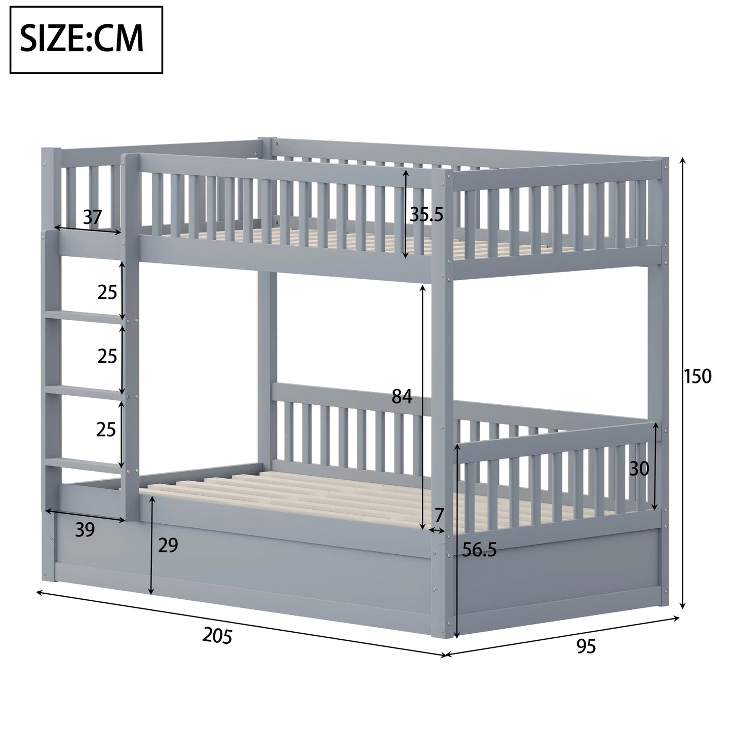Metalen Berging – Tuinschuur – Tuinberging – Fietsenberging – Opbergkast – Ventilatieopeningen – Waterdicht Metalen Bodem – Slot Met Veilig Deur – 154x83x180 cm – Grijs