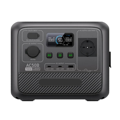 Powerstation – Draagbare Accu – Mobiele Stroomvoorziening – Back-up Batterij – 448Wh Capaciteit – 700W Output
