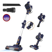Cordless Stick Vacuum Cleaner - Stick Vacuum Cleaner - Vacuum Cleaner - Cordless Stick Vacuum Cleaner - Powerful Suction - 6 in 1 - 20Kpa - Lightweight - 200W - Cyclone Type