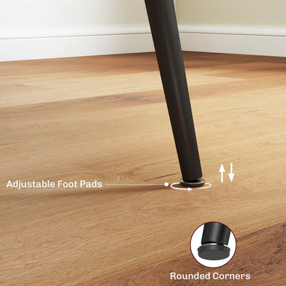 Uitklapbare Eettafel – Uitschuifbare Tafel – Verlengbare Eettafel – Inklapbare Tafel – Multifunctionele Keukentafel – 120 x 75 x 77 cm – MDF Met Melamine Coating - Naturel Houtlook