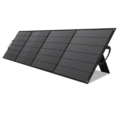 Zonnepaneel - Monokristallijn - Zonnepanelen - Draagbare stijve Zonnepanelen - Opvouwbaar & Lichtgewicht - 400W - IP65 Waterdicht - Voor Parallel & Serie Schakeling - voor Reizen - Camping