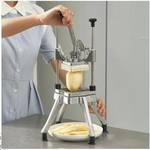 Frietsnijder  - Patatsnijder - Handmatige Frietsnijder - Groentesnijder -  Mandoline - Aardappelsnijder – 38 inch -  Ideaal voor Aardappelen, Uien, Fruit en Meer