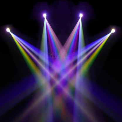230W Moving Head Licht – Moving Head Spot – DJ Licht – Theaterverlichting – Evenementenverlichting – 2 Stuks EU Stekker – Verstelbare Zoom 1,2°-30° – 13 Kleuren & 14 Gobos