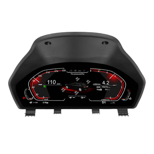 Auto Dashboard – Digitaal Instrumentenpaneel – LCD Scherm – Virtuele Cockpit – 12,3 Inch – Hoge Resolutie – Plug & Play - QUORE