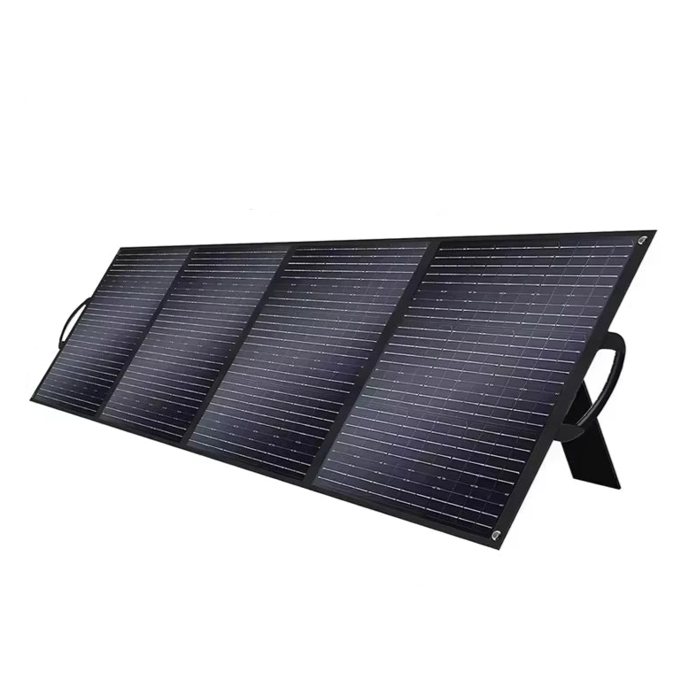 Zonnepaneel - Zonnepaneelset - Draagbaar - Opvouwbare - Waterdict - Outdoor Emergency Backup - voor Thuis - Tenten - Buiten - Kamperen - Waterdicte - 400W - 21.6V - 11.1A -  78.5 x 24 x 3 cm - Zwart