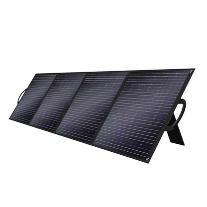 Zonnepaneel - Zonnepaneelset - Draagbaar - Opvouwbare - Waterdict - Outdoor Emergency Backup - voor Thuis - Tenten - Buiten - Kamperen - Waterdicte - 400W - 21.6V - 11.1A -  78.5 x 24 x 3 cm - Zwart