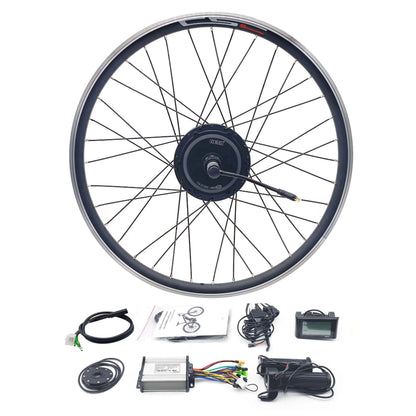 E-bike Kit – Elektrische Fiets Ombouwset – Fiets Conversiekit – Elektrische Motor Kit – Ebike Conversieset – 500W Achterwiel Motor – Geschikt Voor 26/27,5/28/29/700C Wielmaat