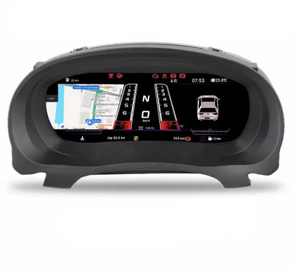 Dashboard Display – Digitaal Dashboard – Auto Instrumentenpaneel – LCD Cluster – Auto Cockpit – 12,3 Inch HD IPS Scherm – Plug & Play Installatie