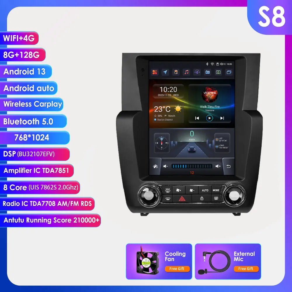 2Din Android Car Radio for Citroen C4 C4L DS4 2013 - 2017 Multimedia Video Player GPS Carplay Auto Stereo Head Unit for Tesla AI
