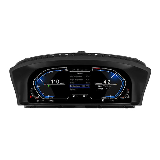 Dashboarddisplay – Digitaal Dashboardpaneel – LCD Instrumentenpaneel – Snelheidsmeter – Auto Cluster – 12,3 Inch HD Scherm – Plug & Play Installatie
