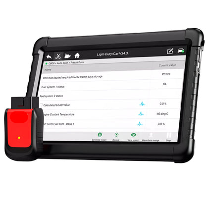 OBD2 Scanner – Diagnoseapparaat – Autodiagnose – Foutcode Lezer – Systeemdiagnose – 10,1 Inch Touchscreen – Bluetooth Verbinding