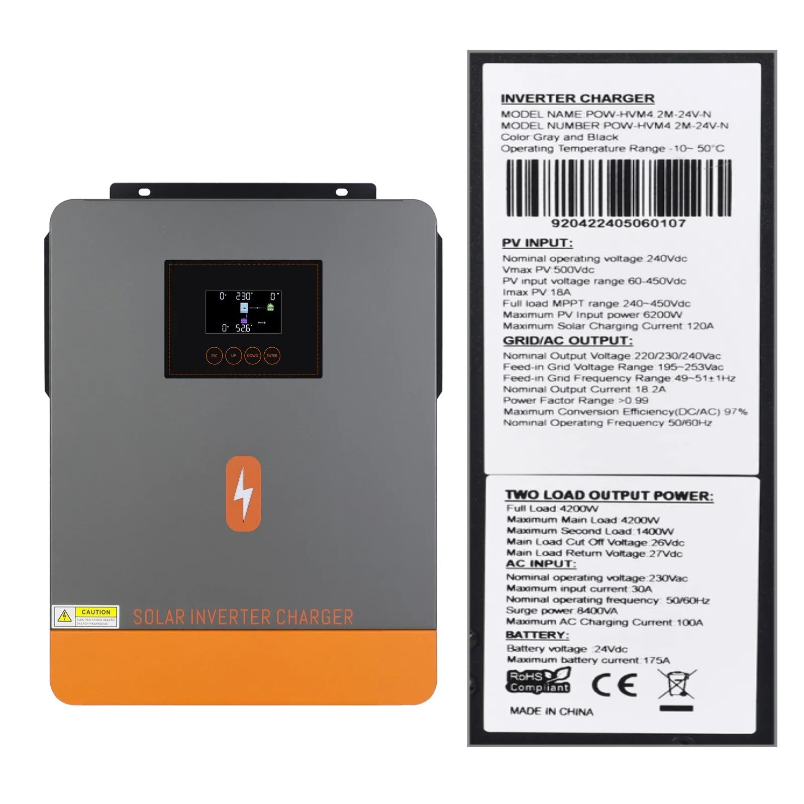 Zonne-omvormer – Solar Omvormer – Inverter – Stroomomvormer – Omzetter – 230V Wisselstroom – 3 Tot 10 kW Vermogen - QUORE