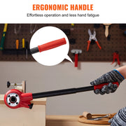 Vevor - Pipe Guide - Ratchet Tool - Portable Pipe Reading Kit - with 6PCS NPT Dies - Ratchet Pipe Reading Kit - Pipe Die