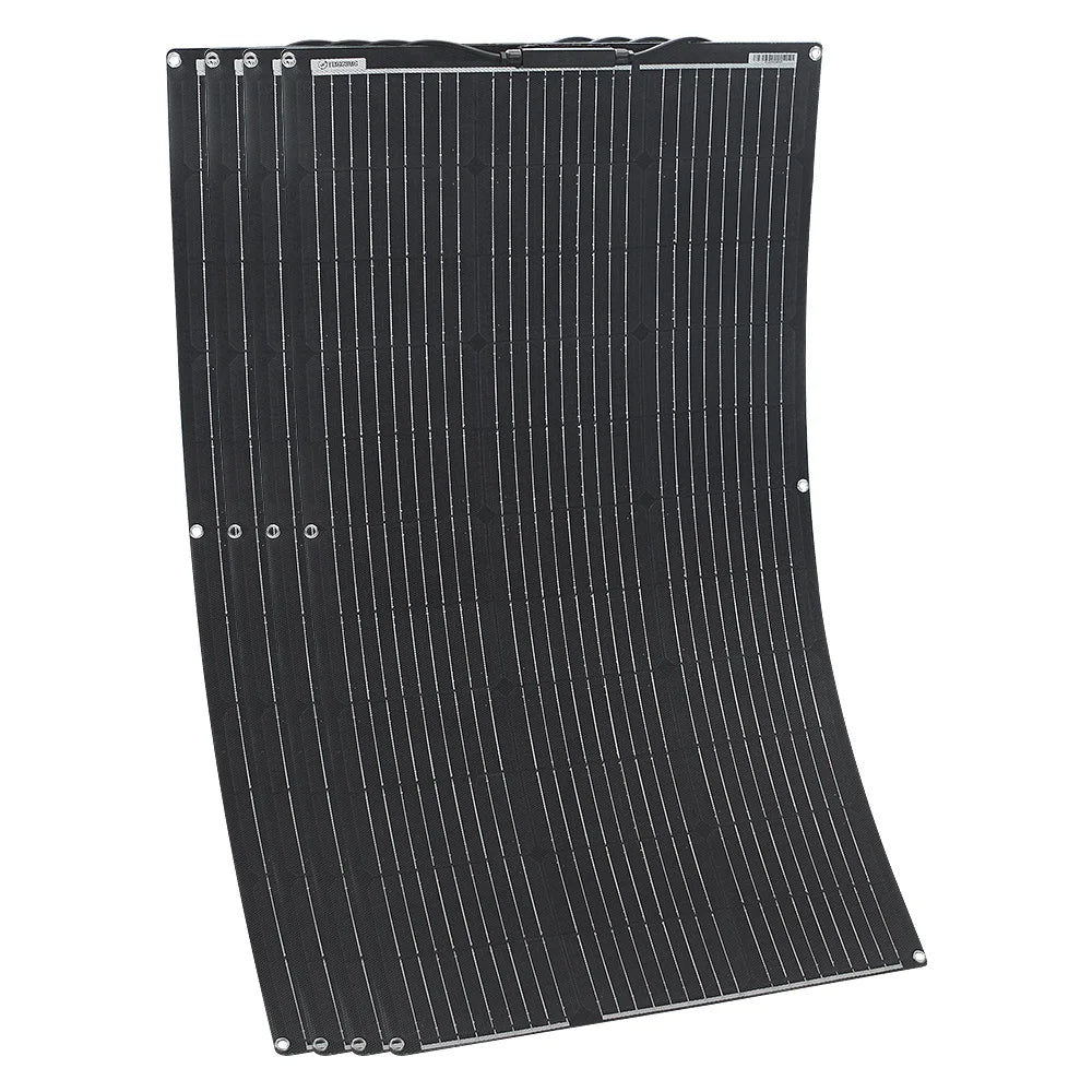 Zonnepaneel - Zonnepanelen - Monokristallijne - 400W - Duurzaam - Waterdicht - Flexibel - ETFE Zonnepaneel - 18V - 4 Stuks