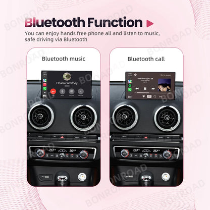 Carplay Module – Android Auto Adapter – Draadloze Carplay Dongle – Multimedia Interface – Mib & MIB2 Compatibel – Inclusief Achteruitrijcamera – Plug & Play Installatie - QUORE