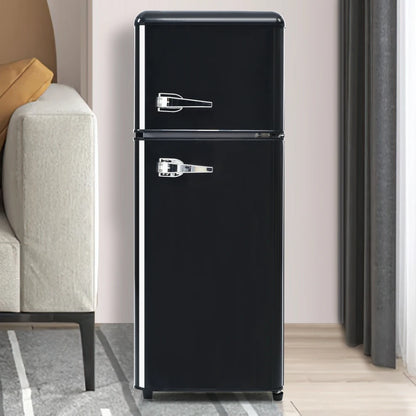Koelkast – 2-Deurs Koel-vriescombinatie – Mini Koelkast – Tafelmodel – Energiezuinig – 92 Liter Inhoud – 7 Temperatuurstanden