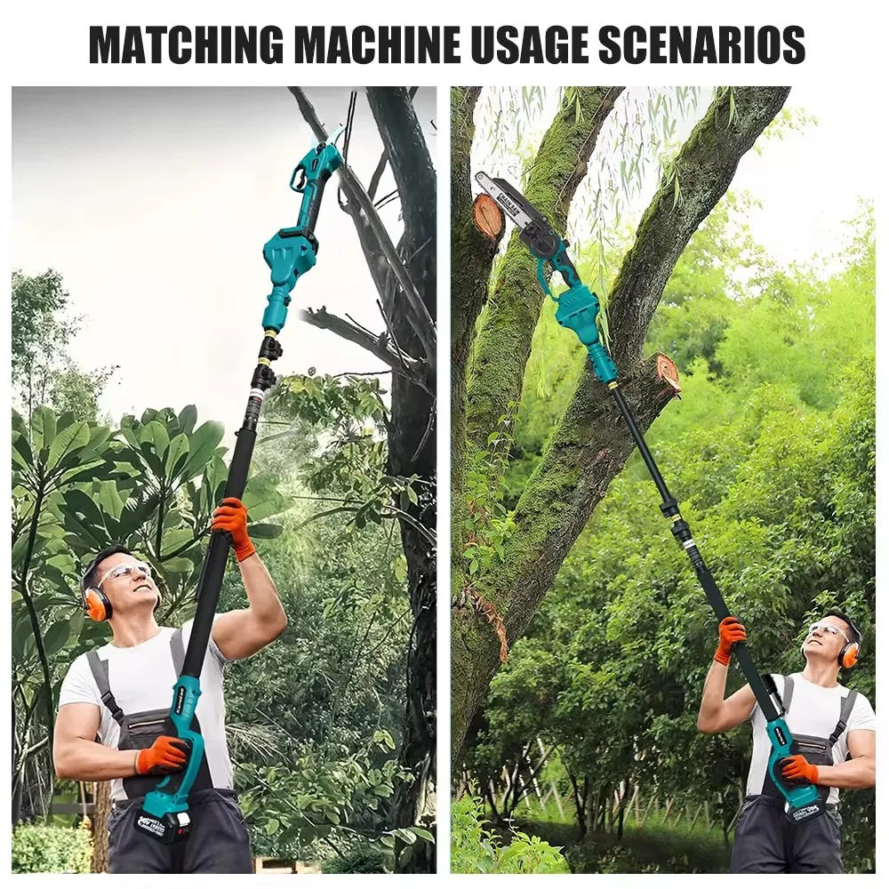 Elektrische Snoeischaar – Accu Snoeischaar – Tuinschaar – Takkenknipper – Carbon Stalen Mes – Brushless Motor - Zonder Batterij - Steel