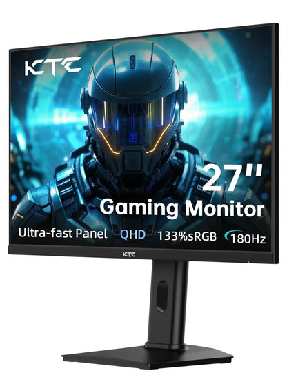 Gaming Monitor – Computerscherm – Beeldscherm – Monitor – Scherm – 27 Inch QHD 2560x1440 – 1ms Reactietijd & 180Hz Refresh Rate – HDR 400 & Adaptive Sync - QUORE