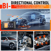 OBD2-scanner - Diagnosecomputer - Slimme diagnosetool - Foutverwijdering - Bidirectionele test - IMMO A/F-aanpassing - IMMO 30+ reset - ECU-codering