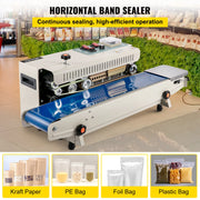 Seal Apparaat - Sealer - Vacumeermachine - Vacuüm Sealer Automatisch - Zakband sluitmachine - Horizontaal - voor Zakfolie
