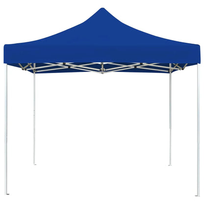 Tuinpaviljoen –  Partytent – Aluminium Vouwtent – Schaduwdoek – Markttent – Waterbestendig Dak – Lichtgewicht Frame – 3x3 Meter - Blauw