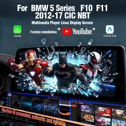 Multimedia Speler – Android Auto – CarPlay – Touchscreen Radio – Navigatiesysteem – 10,25 Inch Scherm – Draadloos CarPlay & YouTube Support