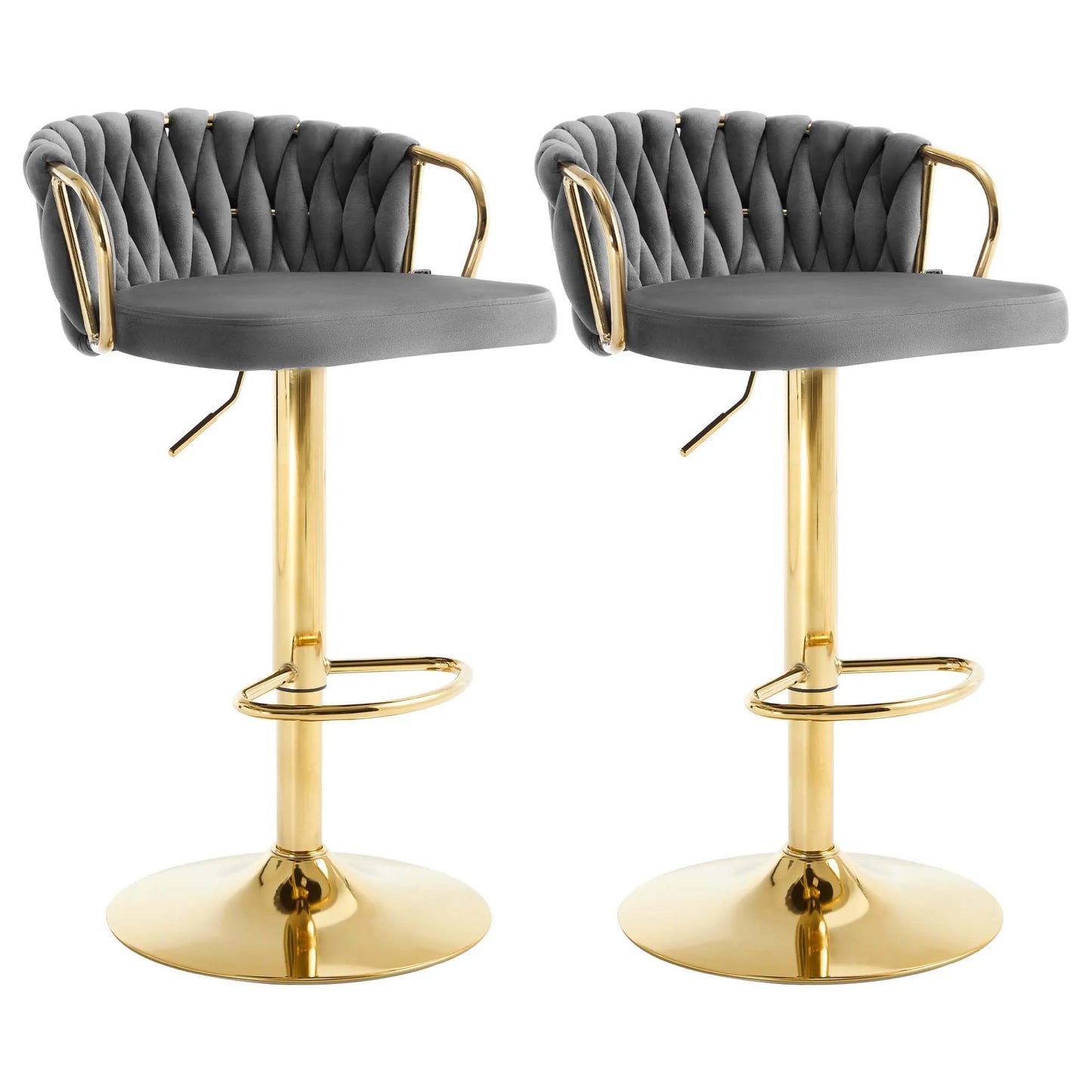 Eettafelset – Eetkamerset – Keukentafelset – Zitgroep – Eethoek – Rechthoekig MDF Tafelblad – Metalen Frame – 4 Stoelen – Rustiek Bruin