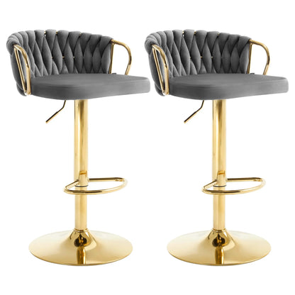 Eettafelset – Eetkamerset – Keukentafelset – Zitgroep – Eethoek – Rechthoekig MDF Tafelblad – Metalen Frame – 4 Stoelen – Rustiek Bruin