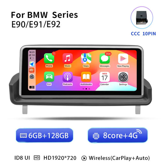 Multimedia Autoradio – Auto Stereo – Navigatiesysteem – Carplay Radio – Android Auto – 10,25 Inch Touchscreen – Qualcomm Snapdragon 665 Processor